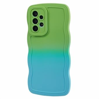 JTW-serien for Samsung Galaxy A53 5G-etui med bølget-krøllete form i TPU-materiale