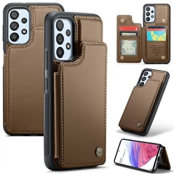 CASEME C22-serien for Samsung Galaxy A53 5G-etui RFID-blokkering 5-korts sporblank telefondeksel.