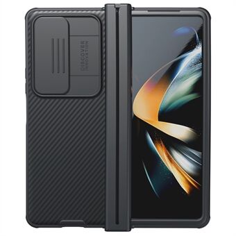 NILLKIN CamShield Pro Series for Samsung Galaxy Z Fold4 5G TPU+PC Penneholder Design Skyvekamerabeskyttelse Sammenleggbart telefondeksel