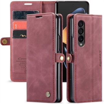 CASEME 013-serien for Samsung Galaxy Z Fold4 5G støtsikker PU-lommebokveske Magnetisk sidelukking Stand Telefondeksel