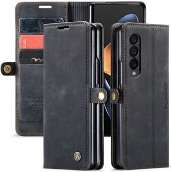 CASEME 013-serien for Samsung Galaxy Z Fold4 5G støtsikker PU-lommebokveske Magnetisk sidelukking Stand Telefondeksel