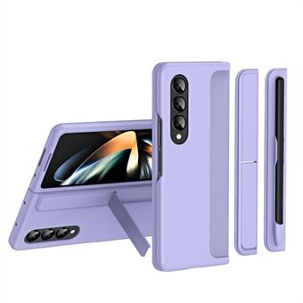 Tynt telefondeksel til Samsung Galaxy Z Fold4 5G HAD PC-kickstand-deksel med blyantholder