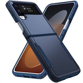 Støtsikkert deksel til Samsung Galaxy Z Flip4 5G, PC + TPU-telefondeksel Anti-dråpe Slim Case