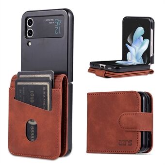 AZNS Til Samsung Galaxy Z Flip4 5G Etui PU Lær Kortholder Telefoncover