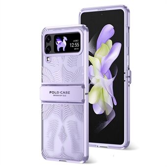 For Samsung Galaxy Z Flip4 5G-etui, hardt PC-vinge-rammedesign, beskyttende telefondeksel.