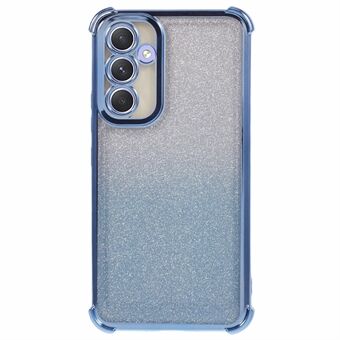 For Samsung Galaxy A14 4G / 5G Glitrende Bakdeksel TPU Telefondeksel Elektroplettering