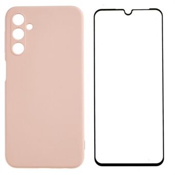 WANLONFENG RB2-serien for Samsung Galaxy A14 5G / 4G Etui Anti-ripes TPU telefondeksel med skjermbeskytter