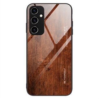 For Samsung Galaxy A14 5G tremønster herdet glass + TPU-beskyttelsesdeksel Anti Scratch telefondeksel