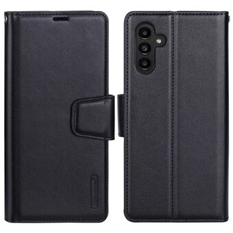 HANMAN Mill Series for Samsung Galaxy A14 4G / 5G Stand Lommebok Lærveske Mobiltelefondeksel