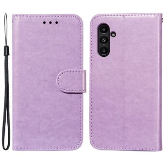 For Samsung Galaxy A14 5G TPU+PU lær Stand Flip Cover Magnetlukking Telefonveske