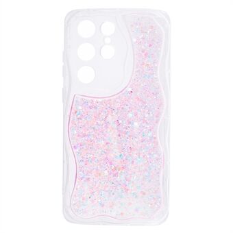 JTW-serien for Samsung Galaxy S23 Ultra-deksel Epoxy Glitter Sequin-telefonbakdeksel