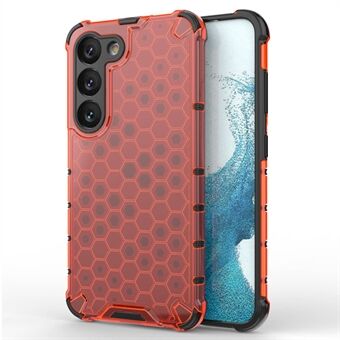 Telefondeksel til Samsung Galaxy S23 Støtsikkert deksel Honeycomb Textured TPU + PC-telefondeksel