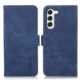 ABEEL PU-skinnskall til Samsung Galaxy S23 lommebokdeksel Retro Texture Stand