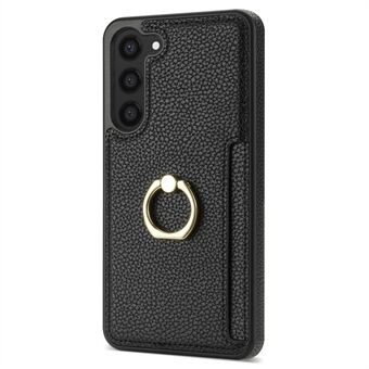 For Samsung Galaxy S23 Ring Kickstand Anti-drop Phone Case PU Leather+TPU Protection Cover

For Samsung Galaxy S23 Ring Kickstand Anti-fall Telefonveske PU-lær + TPU-beskyttelsesdeksel