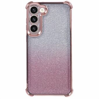 For Samsung Galaxy S23+ Etui TPU med skimmer gradient Telefondeksel Elektroplate.