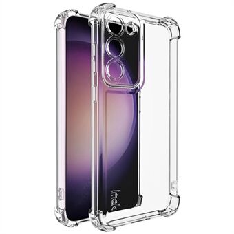 IMAK UX-4-serien for Samsung Galaxy S23+ Etui Rett ramme Fire hjørners støtsikker klar TPU-deksel