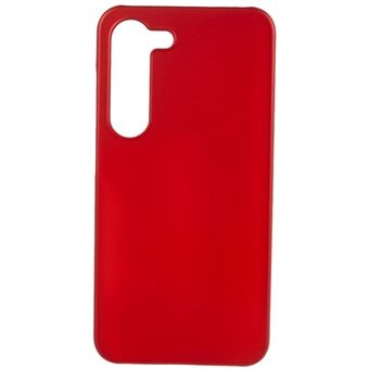 For Samsung Galaxy S23+ hardplast gummibelagt glanset telefonbakdeksel Anti-fall mobiltelefondeksel