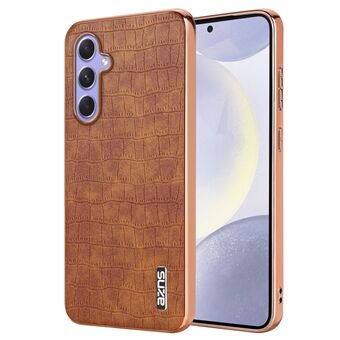 AZNS For Samsung Galaxy A54 5G Slim-etui med elektroplatering, krokodilletekstur, PU+TPU-telefonskall.