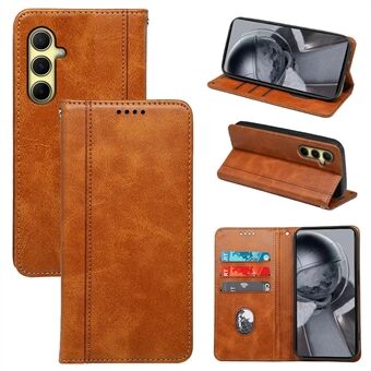 For Samsung Galaxy A54 5G-etui PU-skinn lommebok-telefondeksel med magnetisk lukking.