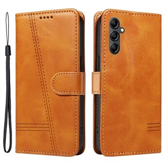 For Samsung Galaxy A54 5G-etui av PU-skinn, folioklaff, lommeboktelefondeksel