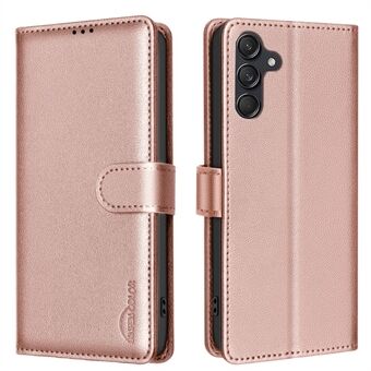 BINFEN COLOR BF32 for Samsung Galaxy A54 5G Lær-etui RFID-blokkerende lommebok-telefondeksel