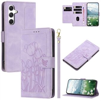 For Samsung Galaxy A54 5G Etui Tulip Skinn Telefondeksel med 5 Kortspor Lommebok