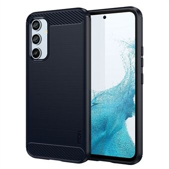 MOFI JK TPU Series-1 fallsikkert telefondeksel for Samsung Galaxy A54 5G, karbonfiberbørstet beskyttende TPU-telefonbakdeksel