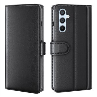 For Samsung Galaxy A54 5G Beskyttende Folio Flip Lommebok Etui Ekte Splittet Lær Ripebestandig Telefondeksel Stativ