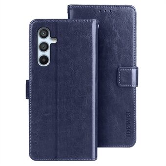 IDEWEI For Samsung Galaxy A54 5G Støtsikker Flip Telefon Lommebok Stand Crazy Horse Texture PU Lær telefondeksel