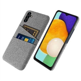 Hardt PC-telefonbakdeksel for Samsung Galaxy A54 5G, doble kortspor Dropsikkert telefondeksel med tekstur