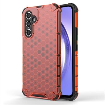 For Samsung Galaxy A54 5G Honeycomb Texture TPU+PC-telefonveske Støtsikkert bakdeksel