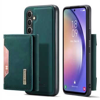 DG.MING M2-serien for Samsung Galaxy A54 5G PU-skinnbelagt PC+TPU-telefonveske Avtakbar lommebok Bak Stativdeksel