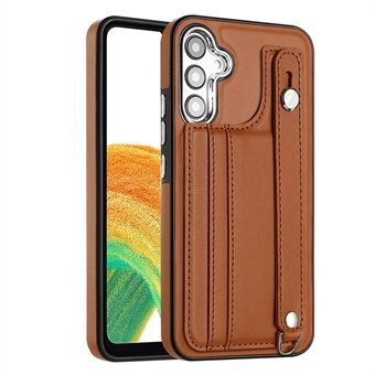 Kickstand-deksel til Samsung Galaxy A54 5G telefonskall YB Leather Coating Series-5 kortholder TPU-deksel