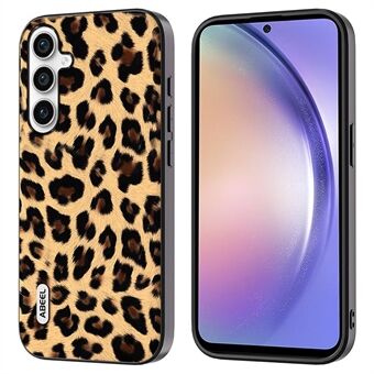 ABEEL telefondeksel for Samsung Galaxy A54 5G Leopard Texture PU+TPU+PC Anti-Drop-deksel