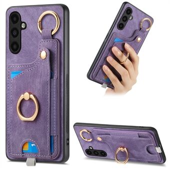 For Samsung Galaxy A54 5G Deksel Støtsikkert Cover med Ring Kickstand Kortholder