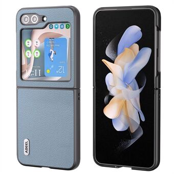 ABEEL For Samsung Galaxy Z Flip5 5G Matte Edges Telefonveske Kuskinn + PC-bakdeksel