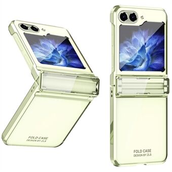 For Samsung Galaxy Z Flip6 5G Etui Elektroplettering Hard PC Sammenleggbar Telefondeksel