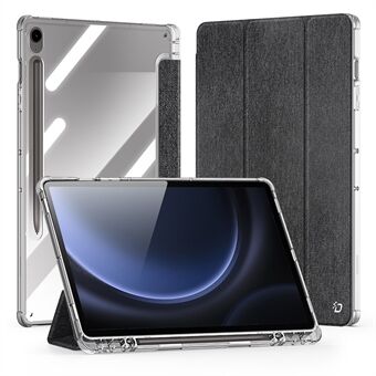 DUX DUCIS Unid Series For Samsung Galaxy Tab S9 FE / S9 Etui Auto Wake / Sleep TPU+PC+Lær Clea Nettbrettdeksel