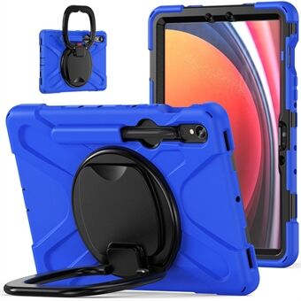 For Samsung Galaxy Tab S9 / S8 / S7 Hard PC+Soft Silicone Case Rotating Kickstand Shockproof Tablet Cover

For Samsung Galaxy Tab S9 / S8 / S7 Hard PC+mykt silikon-etui med roterende stativ Støtsikker nettbrettovertrekk.