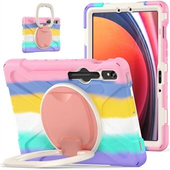 For Samsung Galaxy Tab S9 / S8 / S7 Hard PC+Soft Silicone Case Rotating Kickstand Shockproof Tablet Cover

For Samsung Galaxy Tab S9 / S8 / S7 Hard PC+Soft Silicone Etui med roterende stativ Støtsikkert nettbrettdeksel