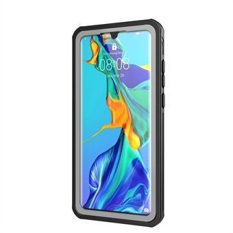 Heldekkende beskyttelse hard PC-deksel innebygd PET-skjermbeskytter for Huawei P30