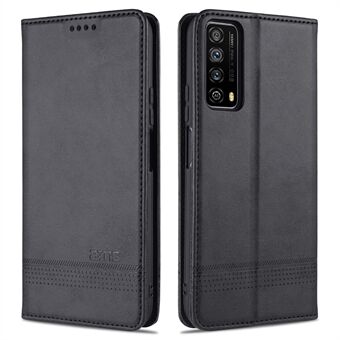 AZNS Stand Wallet Autoabsorbert magnetisk lærveske for Huawei P Smart 2021 / Y7a