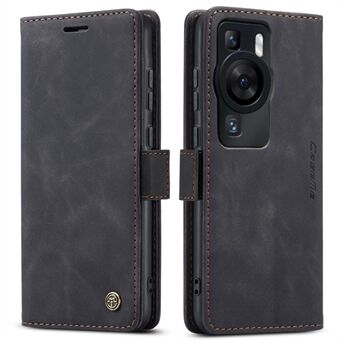 For Huawei P60 Pro Etui CASEME 013 Serien Kortholder Stativ Lærdeksel