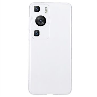 For Huawei P60 / P60 Pro TPU-telefondeksel Anti-dråpe Ultra-tynt gjennomsiktig beskyttende telefondeksel