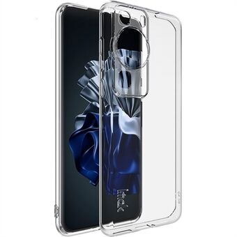 IMAK UX-5 Series Telefon TPU-deksel for Huawei P60 / P60 Pro Anti Scratch gjennomsiktig telefondeksel