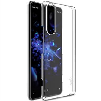 IMAK Crystal Case II Klart, slitesterkt telefondeksel + eksplosjonssikker skjermbeskytter til Sony Xperia 1 II