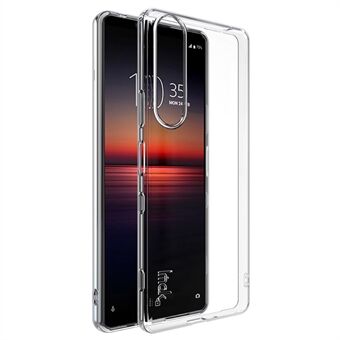 IMAK UX-5 Series Transparent godt beskyttet fleksibel TPU-deksel for Sony Xperia 1 III 5G