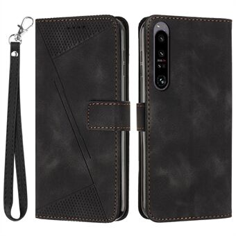 For Sony Xperia 1 IV 5G Stand Wallet TPU+PU Leather Phone Case Triangle Imprinted Phone Cover

For Sony Xperia 1 IV 5G stå lommebok TPU+PU skinn telefondeksel med triangeldesign påtrykket telefoncover.