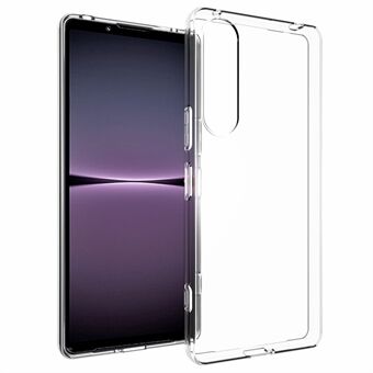 10 stk / pakke for Sony Xperia 1 V gjennomsiktig TPU-telefondeksel Innvendig vannmerkefri anti- Scratch telefondeksel