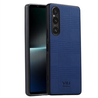 VILI TH-serien Telefonveske for Sony Xperia 1 V, PU-lærbelegg PC+TPU-telefonbakdeksel